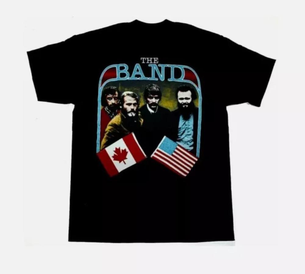 Levon Helm The Band 1983 World Tour Shirt Classic Black Unisex S-5XL TU006 Unisex T-Shirt