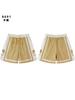 American trendy brand RHUDE 3M reflective letter printing casual sports shorts men's and women's same five-point pants