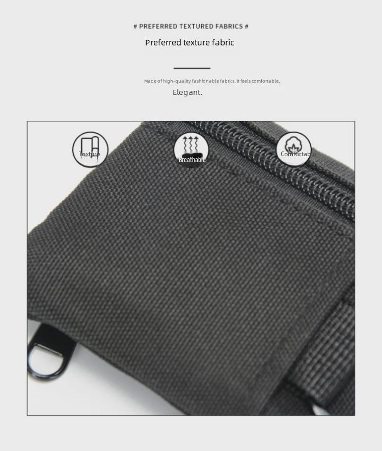 Многофункциональная сумка на молнии: Держатель ключей и монет для кемпинга, пешего туризма, рыбалки, хранения карт и всякой всячины.