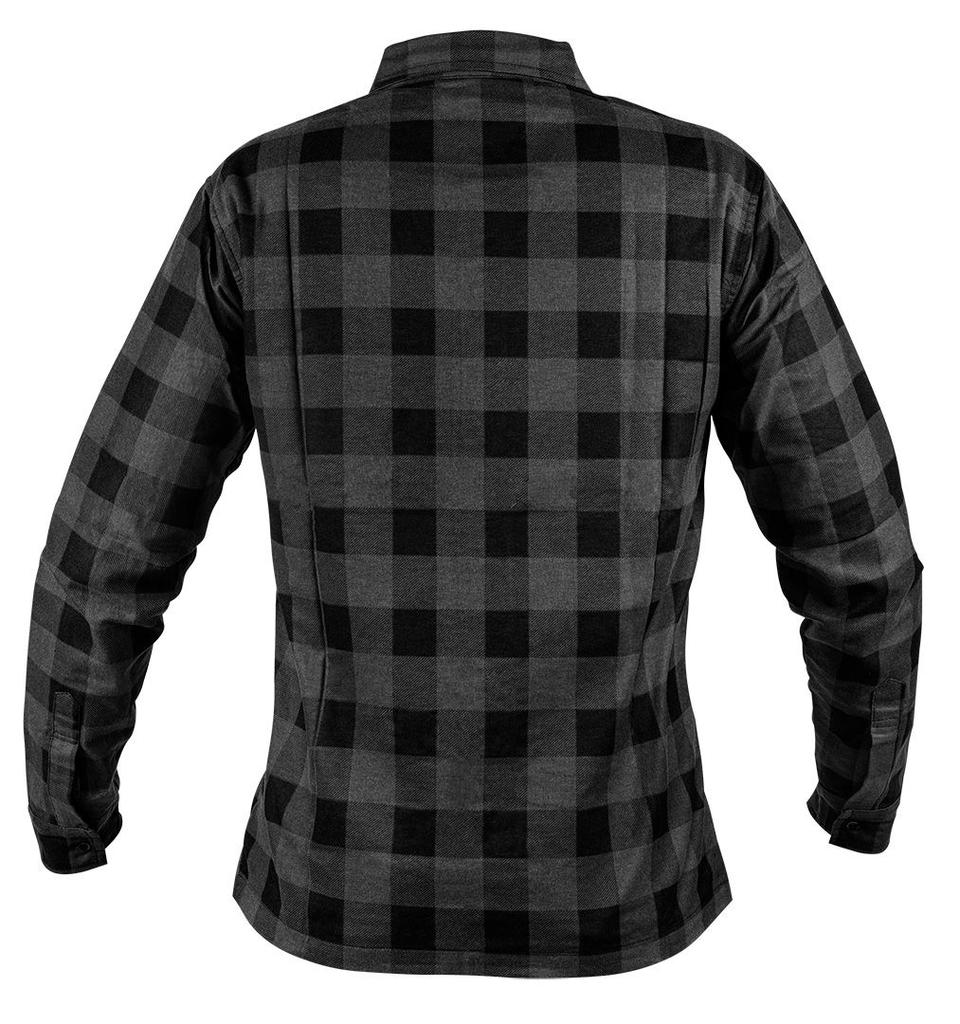 Koszula Flanelowa Szara Rozmiar Xxl - T N81-547-Xx