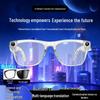 AI Smart Glasses with Photochromic Lenses - Multifunctional: Music, Call, Translation, and Photo Recording (Model M65)