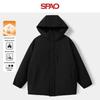 SPAO Мужская зимняя стеганая куртка свободного кроя с капюшоном