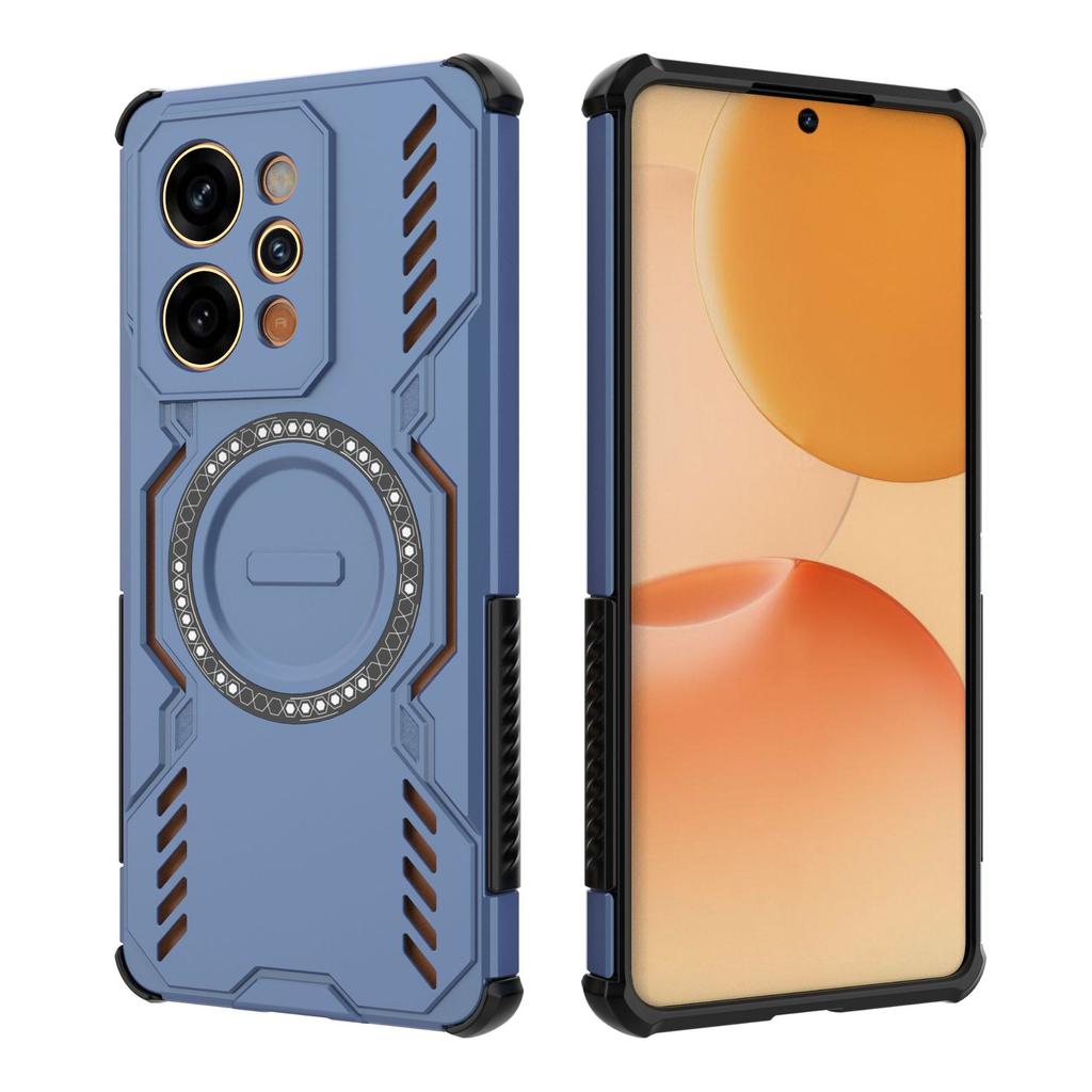 Для Oppo Realme P4 Power 5G / Realme Narzo Power 5G Магнитный чехол, Термоотводящий противоударный чехол для телефона