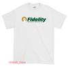 Новая футболка с забавным логотипом Fidelity Investments для мужчин, размер США S-XXL
