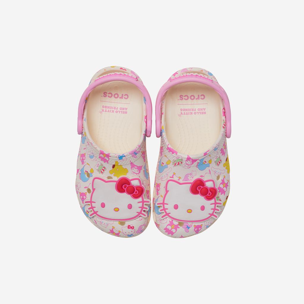 Crocs Hello Kitty и Друзья Пастелевые Классические Клоги для Малышей [CRS212686-MULTI]