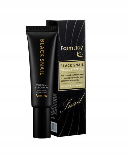 Farmstay Black Snail Premium Eye Cream Krem Pod Oczy I Na Powieki 50Ml