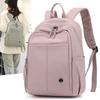 Женский рюкзак однотонный дорожная сумка большой вместимости школьный рюкзак