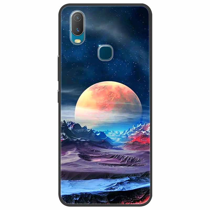 Чехол для Vivo Y11 2019 6,35" Роскошный Мягкий Силиконовый ТПУ Задняя Крышка Чехлы для Телефона для Vivo 1906 VivoY11 2019 Y 11 Защитный Новый Funda