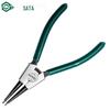 SATA Немецкий стиль 5-дюймовые прямые внешние клещи для стопорных колец