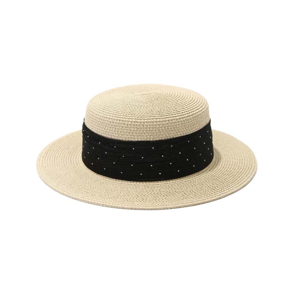 Korean Style Sunscreen Bucket Hat Wide Brim Women's Sun Hat Fashion Straw Woven Hat  Ladies