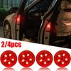 2/4 шт., беспроводной автомобильный логотип, украшение двери, свет, призрак, тень, светодиодный лазерный проектор «Добро пожаловать»