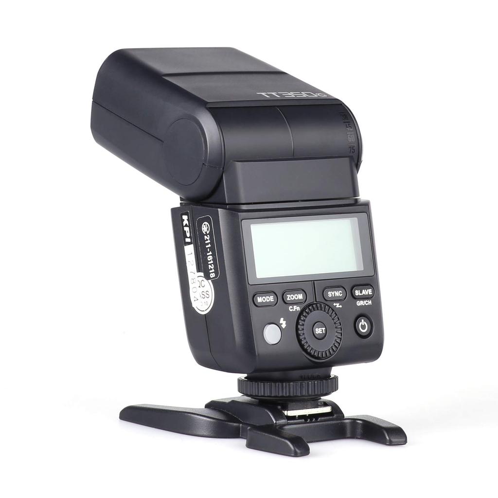 Вспышка GODOX TT350 для Ведущее число TTL беспроводная TT350C [ ] Canon, 36, совместимая, Встроенная 2.4ГГц X-система