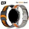 22-миллиметровый титановый ремешок для Huawei Watch GT5 Pro 46 мм 4/4Pro Ultimate Роскошный металлический ремешок для Amazfit Balance Деловой браслет Correa
