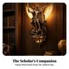 Knight Lamp LED Resin Craft Ornament Elegant for Entryways