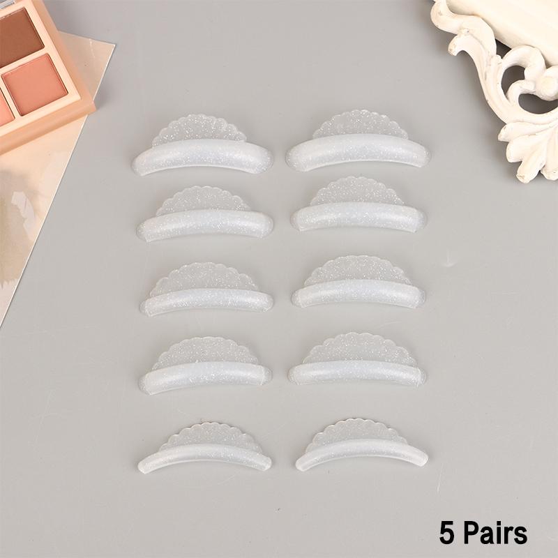 5 пар щитков для ламинирования ресниц в форме ракушки, силиконовые подушечки для завивки, аксессуары, инструмент для наращивания ресниц, аппликатор