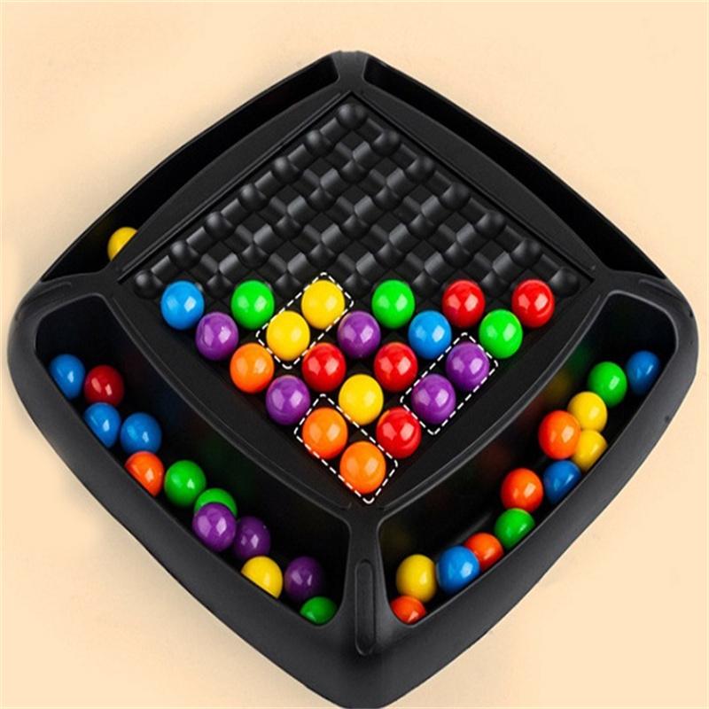 Rainbow Ball Toys Rainbow Elimination Funy Games Chess Children'S Desktop Parent Child Toys Kindergarten Puzzle Toys Gifts