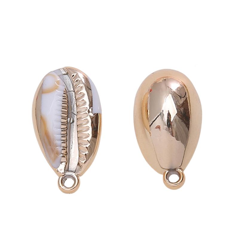 Акриловые подвески в виде ракушек, сделай сам, браслет, ожерелье, серьги, ювелирные аксессуары