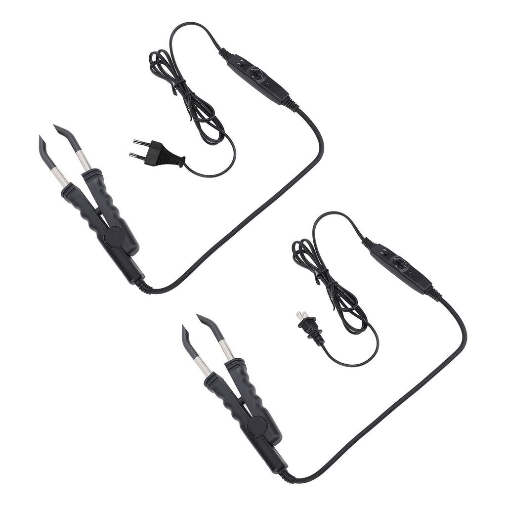 Fusion Hair Extensions Tool Flat Shape Professional Temperature Adjustable Keratin Fusion Heat Iron 