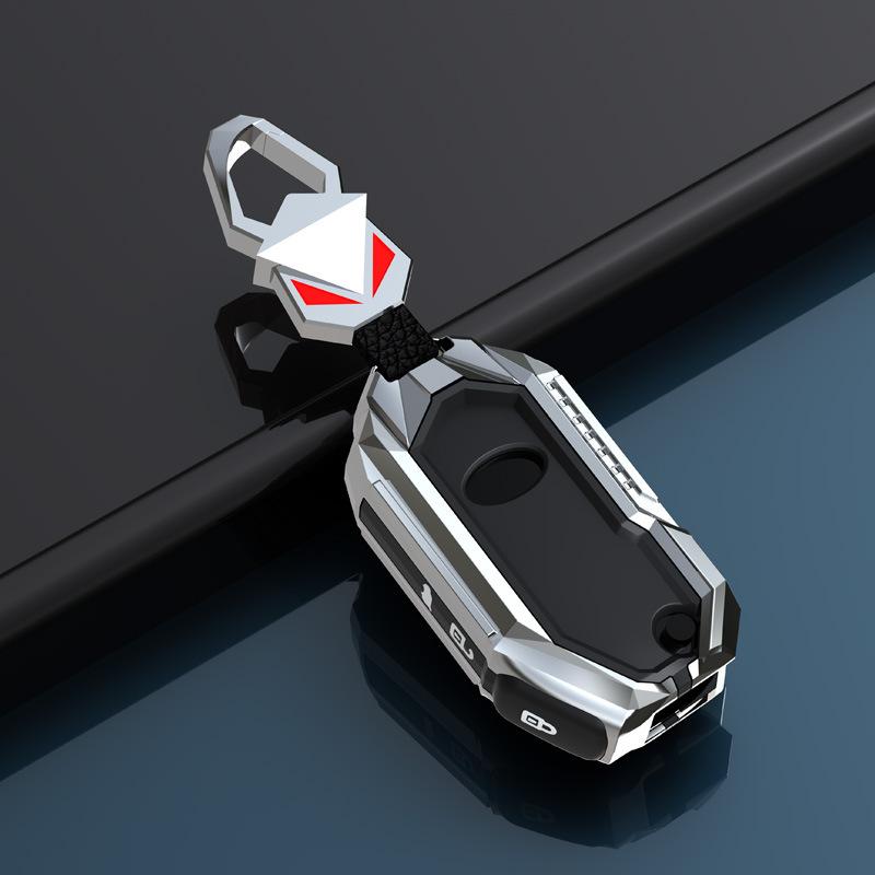 Чехол-брелок из сплава с 3 кнопками для автомобильного ключа KIA Sportage R Stinger GT Sorento Ceed CD Cerato Forte 2018 2019 Аксессуары