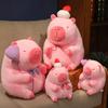 Очаровательная плюшевая игрушка капибара, аутентичная мягкая игрушка, подушка из мягкого короткого плюша