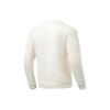 Li-Ning Fitness Series 3D Tailored Solid Color Crew Neck Sweatshirt Men Tops Vanilla-White AWDS007-5