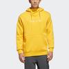 adidas Hs повседневный спортивный пуловер с капюшоном, мужские топы, золотой EH3780