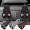 Car Seat Headrest Double Hooks Car Headrest Bag Hanger Headrest Bracket Car Hook For Shopping Bags Umbrellas Purse