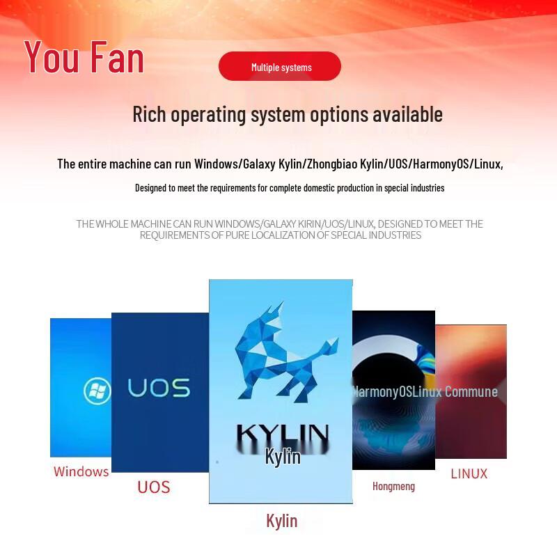 YOUFAN 21.5-inch Industrial Touchscreen All-in-One PC (CN version)