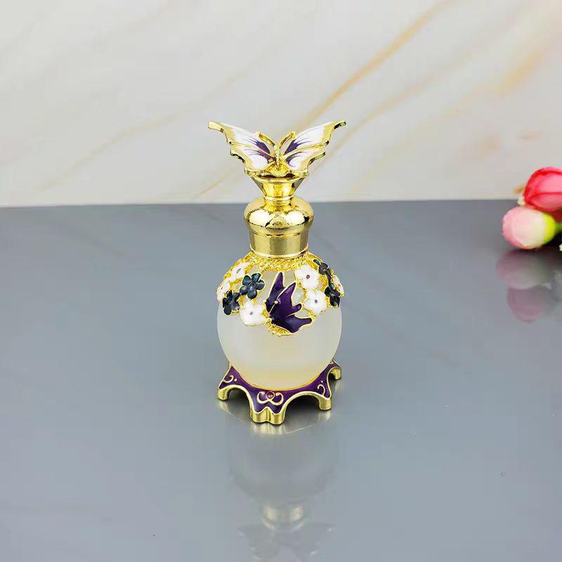 15 мл винтажный флакон для духов пустой флакон-капельница для эфирных масел многоразовый контейнер флакон-бабочка декоративный подарок