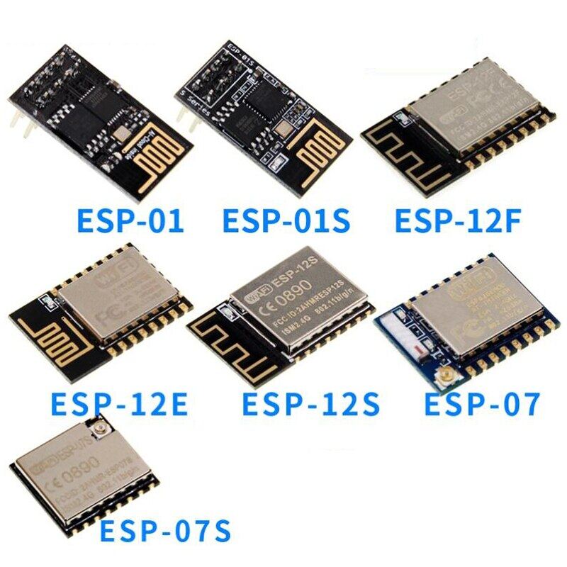 ESP8266 ESP-01 ESP-01S ESP-07 ESP-12E ESP-12F ESP-32 ESP-32S Serial Wireless Module Wireless Transceiver 2.4G For Arduino
