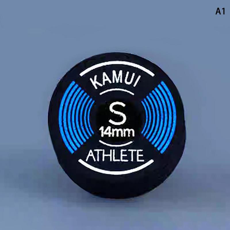 1 шт. S/M/H для игроков в пул 14 мм наконечник для снукерного кия Качество Пул Бильярд Кожа Девятка Жесткий Мягкий Наконечник