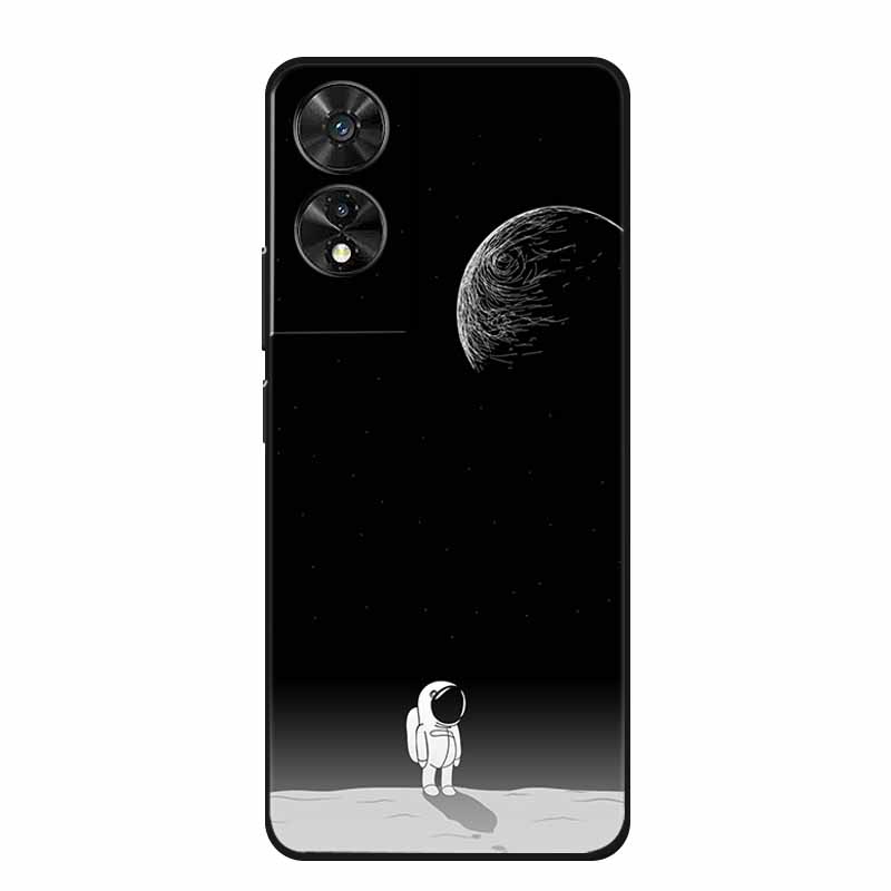 Мягкий силиконовый чехол для TCL 505 Чехол Модный Крутой ТПУ Защитный задний чехол для телефона TCL 505 Чехол Funda для корпуса TCL505