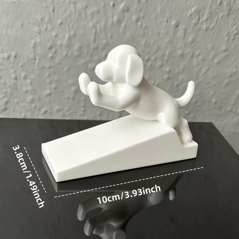 1 шт. Декоративный дверной упор для 3D-печати, милый щенок, нескользящий дверной стопор в форме собаки