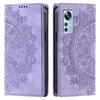 Для Xiaomi 12T Pro, 12T, 12 Pro, 12X, Mi 12 Lite, Redmi Note 12S 4G, чехол-бумажник с тиснением «Мандала» из ПУ-кожи, с магнитной застежкой