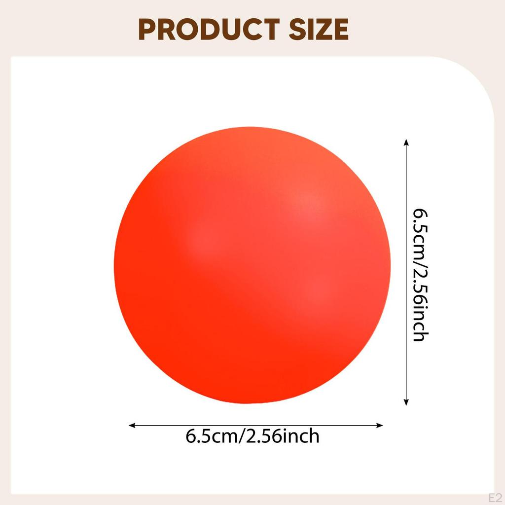 Street Hockey Ball for Boys And Girls, PVC, 6.5 Cm, Parties,