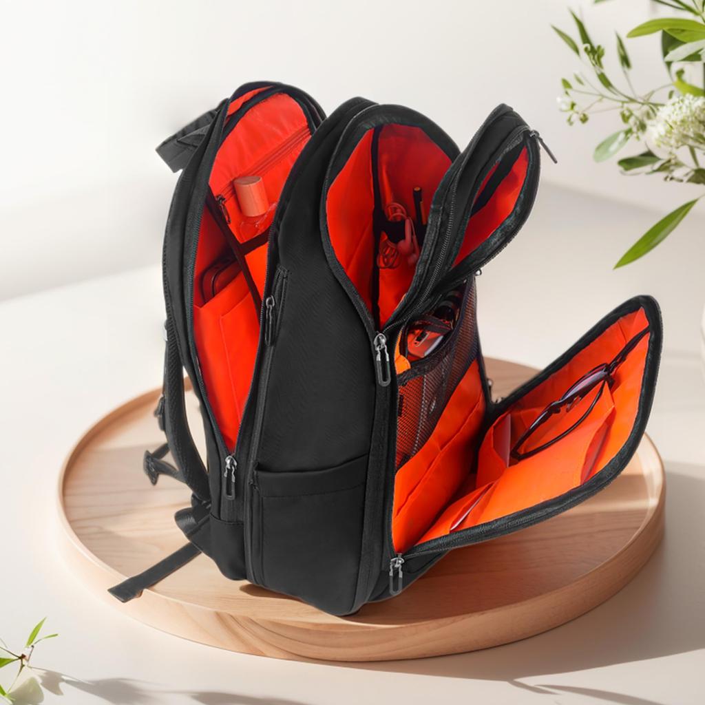 Backpack Business Backpack for Men For Modern Business Backpack Sleeveless Rucksack Large Capacity Disaster Business Waterproof PC High School Lunch