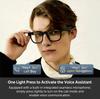 Smart Glasses AIMB-V2: Metal Frame, Bluetooth Calling, Voice Assistant, Anti-Blue Light Lens