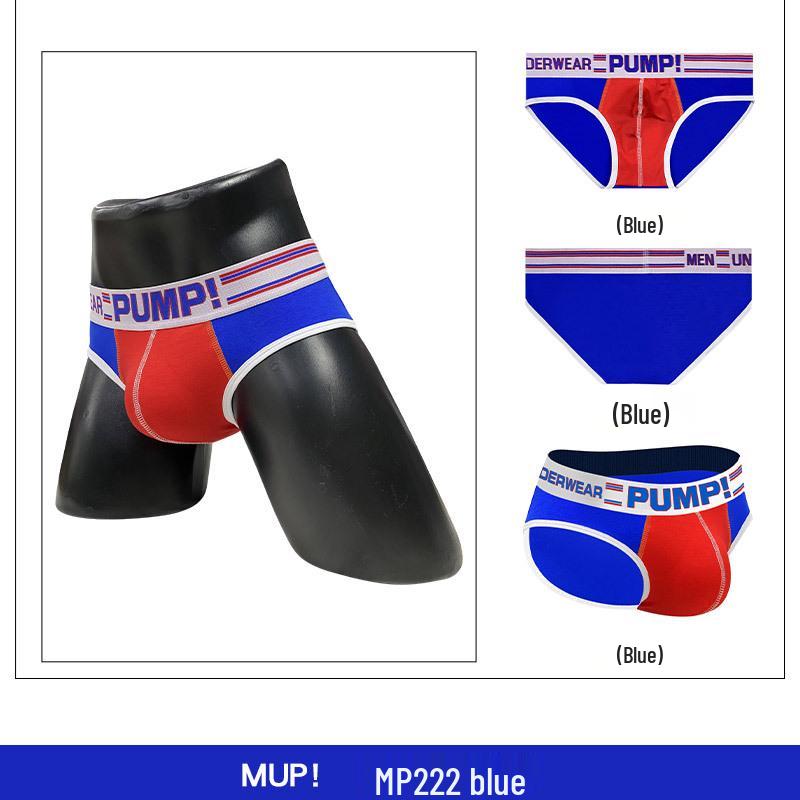 Модные Мужские Спортивные Трусы-Слипы Низкой Посадки Color Block Узкого Кроя Подтягивающие Ягодицы