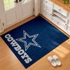 Коврик для двери Dallas Cowboys для гостиной или спальни Защитный коврик под стул Офисное украшение Рождественский подарок Подарок на день рождения