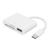 3-в-1 Type C к кардридеру, передача данных, USB-хаб, адаптер для ноутбука, телефона