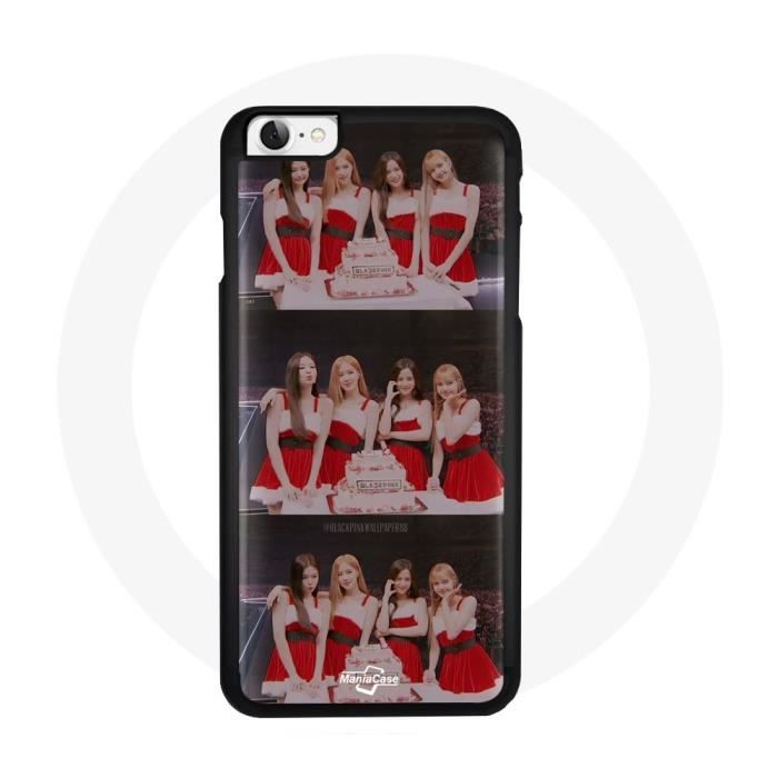 Coque pour Iphone 8 BLACKPINK Cadeau de Noël Chanson Last Christmas