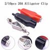 20A PVC  Sheathed For Alligator Clip For Alligator Clip Insulated Battery Clip 75mm