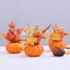 Halloween Foam Pumpkin Desktop Ornaments - Creative Small Pumpkin Decorations
