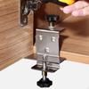 Cabinet Door Mount Jig Clamp Locator Installation Tool Simple Assembly Compact for Woodworking