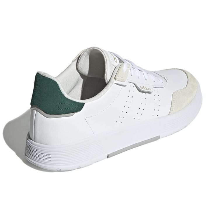 Adidas Neo Courtphase Прочные Нескользящие Низкие Кеды для Скейтбординга Мужские Кроссовки Ярко-Белые GX0696