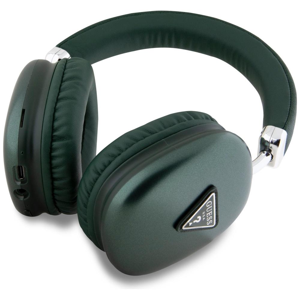 Guess Bluetooth 5.3 4G Triangle Logo Over-Ear Headphones Khaki