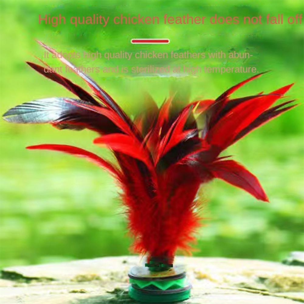 Handwheel Feather Shuttlecock Foot Kick Kick Shuttlecock Fitness   Kindergarten