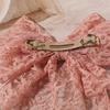Lace Butterfly Knot Spring Clamp Bow Fabric Hairpin Fashion Hair Clip  For Women