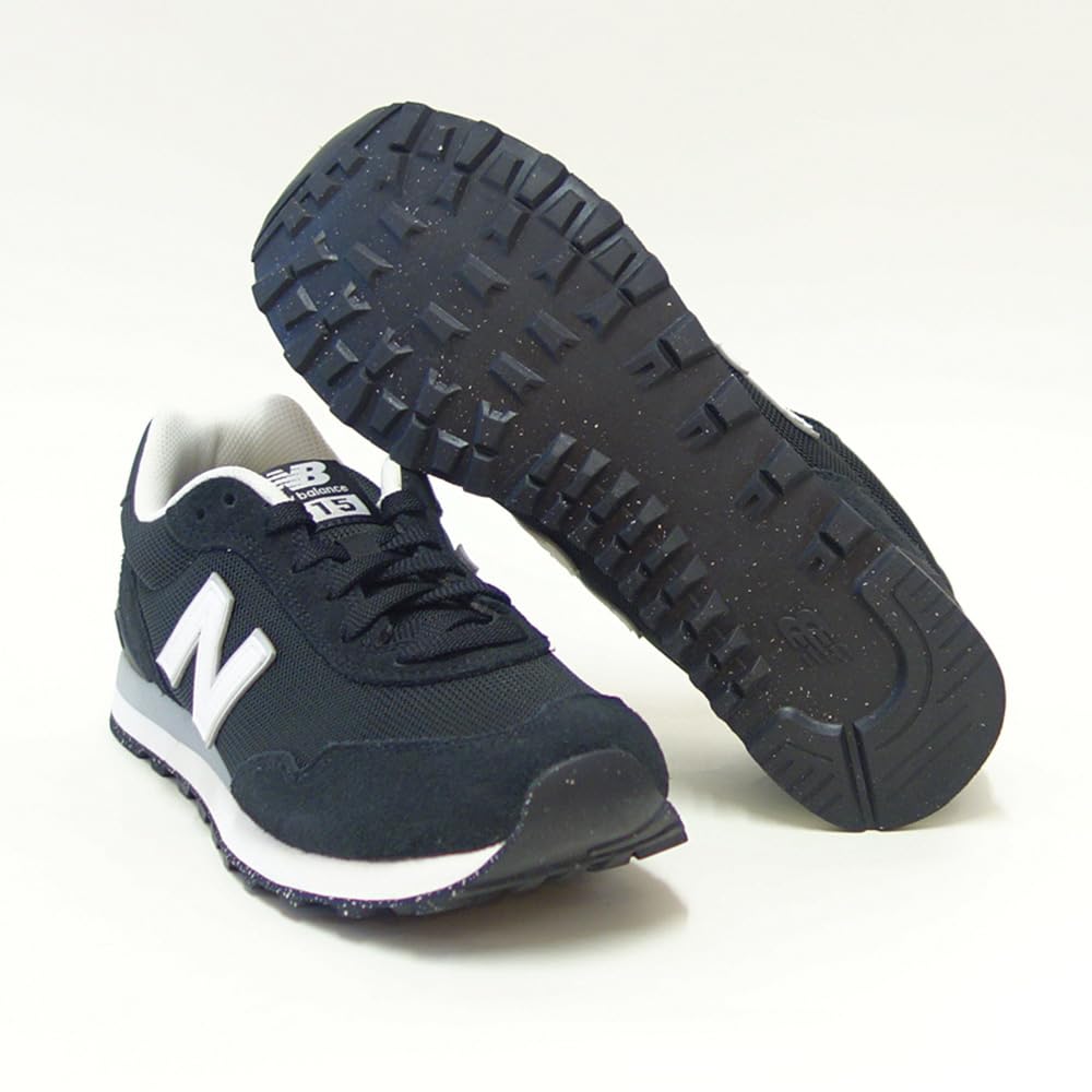 New Balance Мужские кроссовки 515 ML515 Lifestyle - Ретро-кроссовки для бега Черные 26,0 см