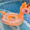 Swimming Ring with Handle Inflatable Thickened Life Buoy Children's Inflatable Floating Ring Water Amusement Pool Accessories